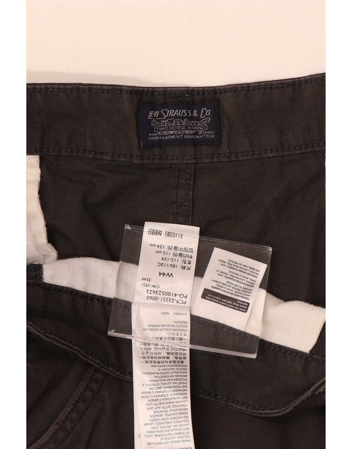 Męskie spodenki cargo Levi's W44 2XL Szara bawełna