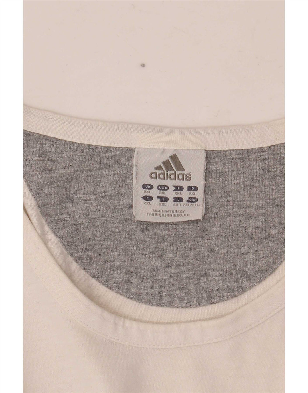 Adidas Męska Kamizelka Top 2XL Biała