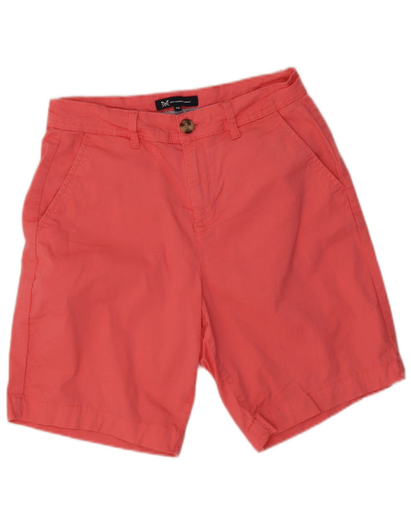 Crew Clothing Damskie spodenki Chino UK 12 Medium W28 Różowa bawełna