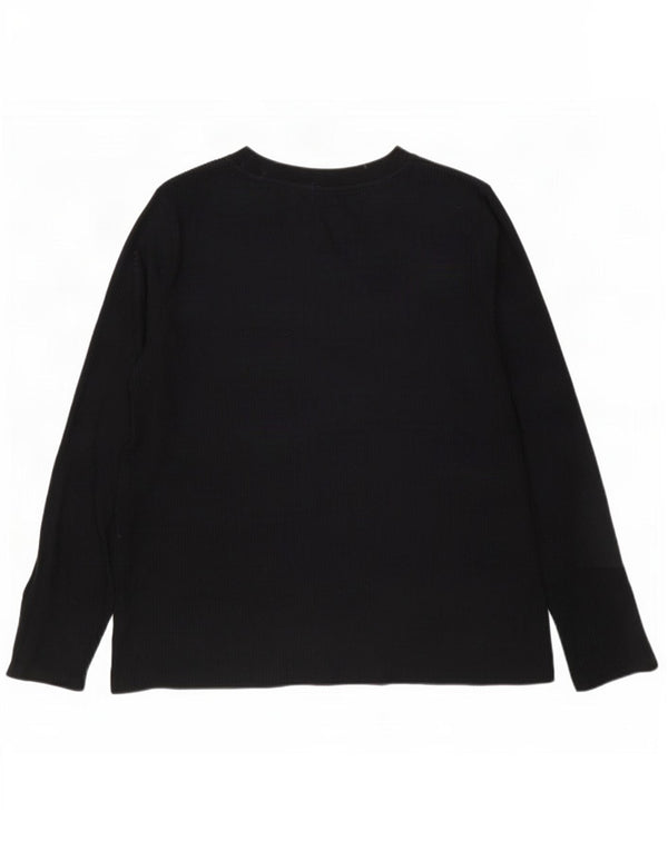 Męski top z długim rękawem Zara XL, czarny