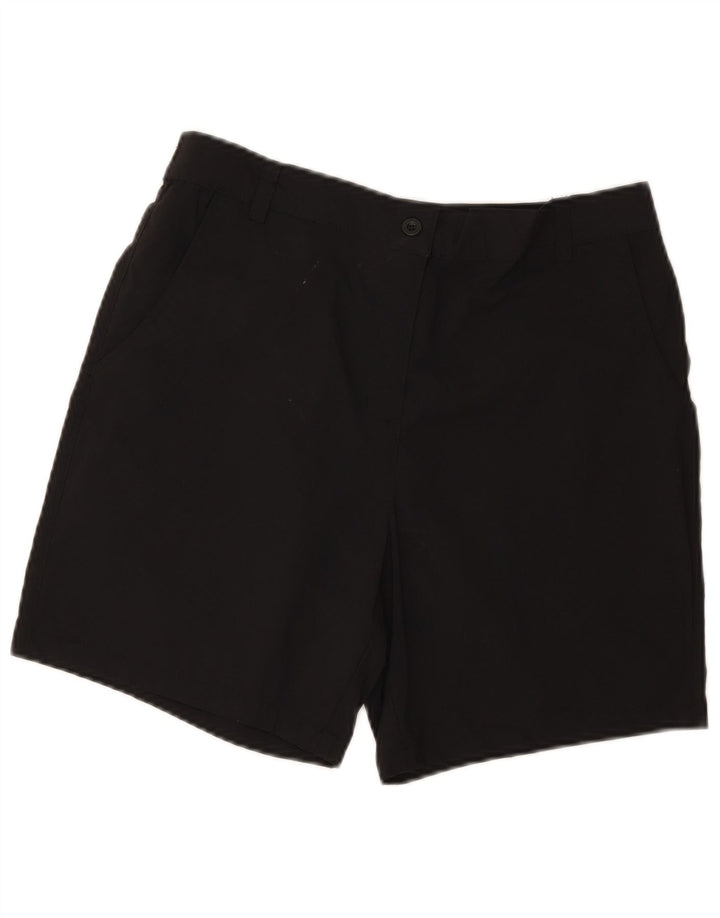 Damskie spodenki chino Mountain Warehouse UK 12 Medium W30, czarny poliester