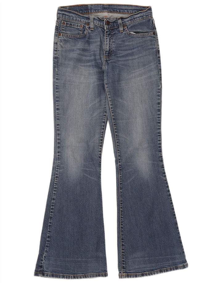 Damskie jeansy Levi's 544 Flared W28 L32 Niebieskie bawełniane