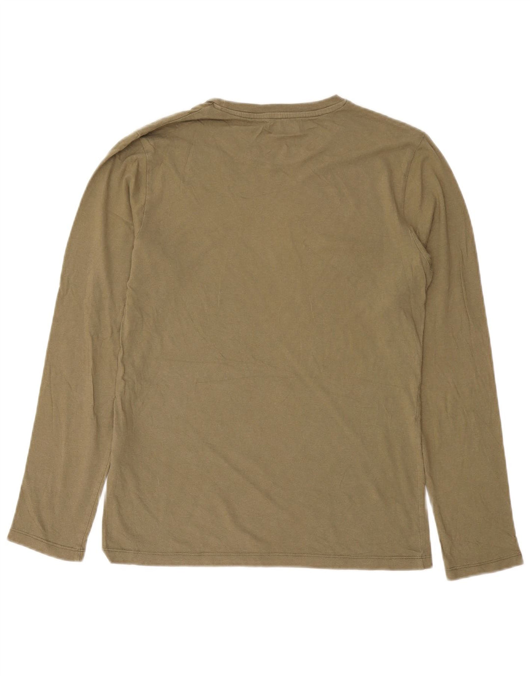 JACK & JONES Męski top z długim rękawem XS, bawełniany khaki