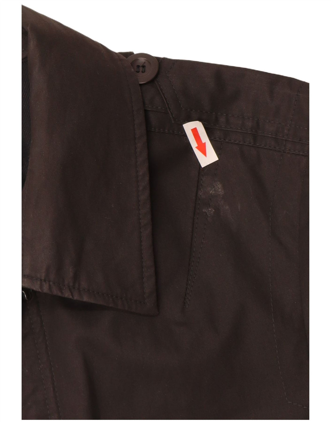 Płaszcz męski REISS UK 36, mały, czarny, bawełniany