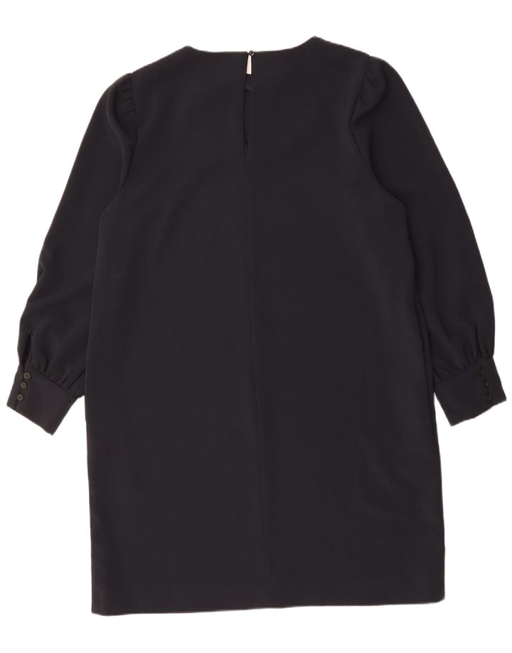 Damska sukienka typu shift JAEGER z długim rękawem UK 18 XL Granatowy poliester