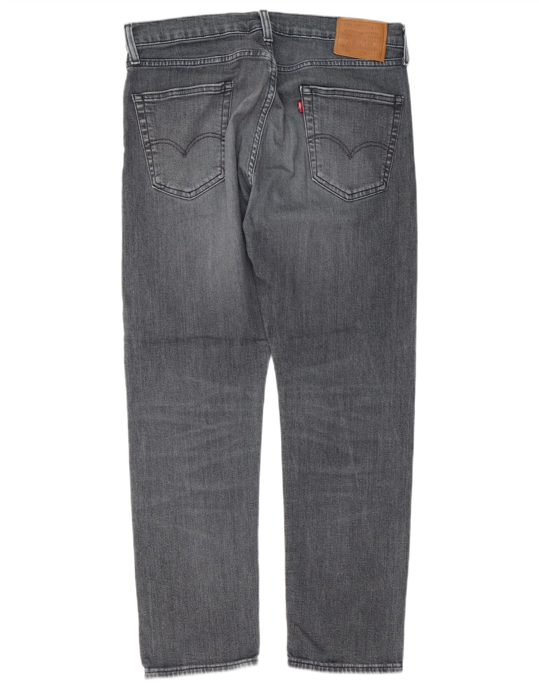 Męskie jeansy Levi's 502 Tapered W33 L30 Szara bawełna