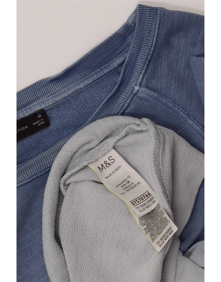 Damska bluza Marks & Spencer UK 10 Small Blue Tie Dye