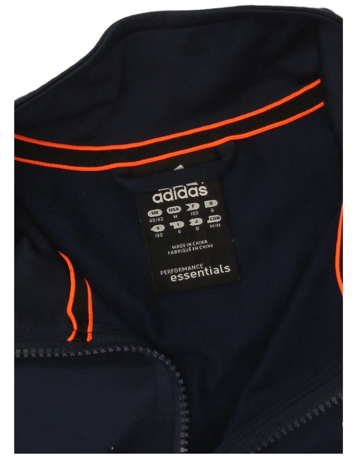 Adidas Męskie Climalite Dres Top Jacket UK 40/42 Średni Granatowy