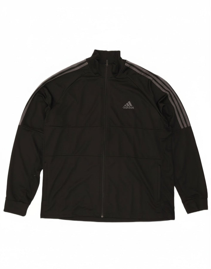 Adidas Męska kurtka dresowa Aeroready Top 2XL Czarny poliester