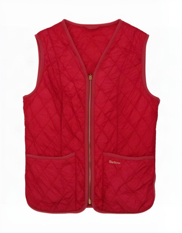 Męska pikowana kamizelka Barbour UK 8 Small Pink