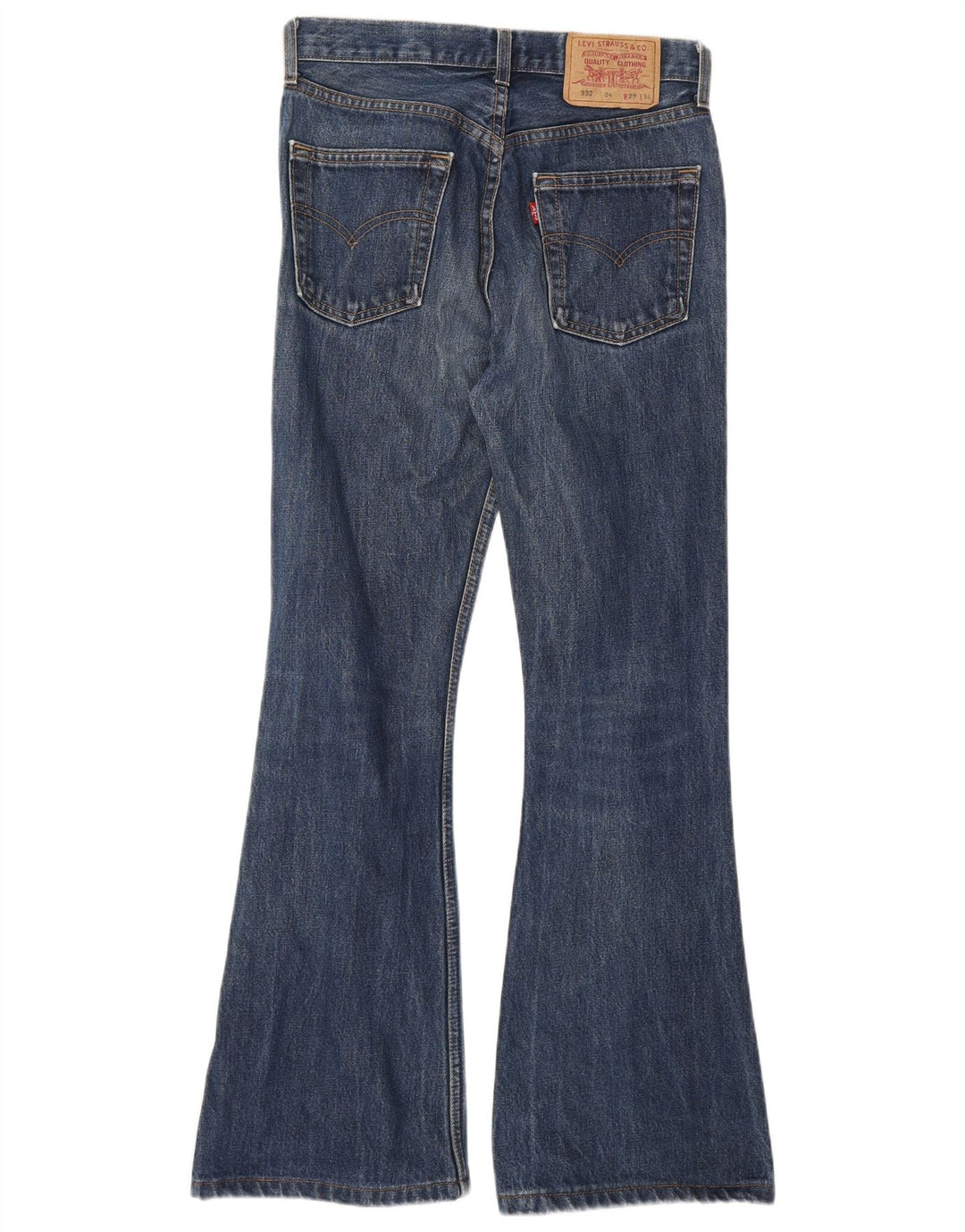 Damskie jeansy Levi's 532 Flared W29 L30 Niebieskie