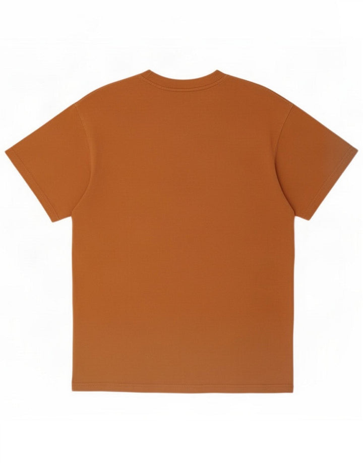 Carhartt T-Shirt męski Top Medium Brown Cotton