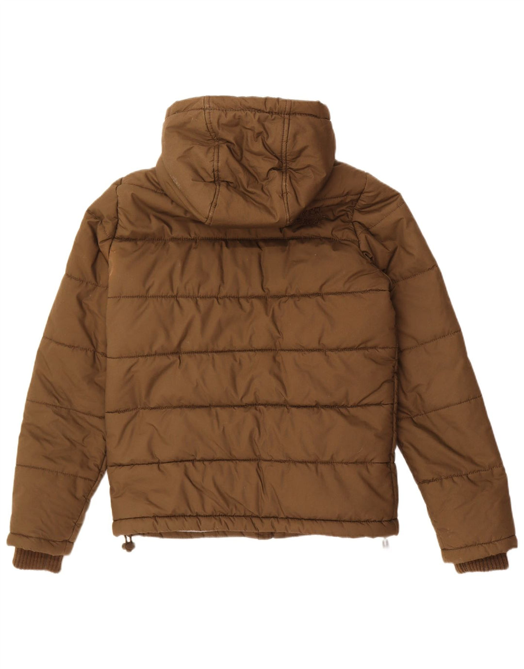 Męska ocieplana kurtka z kapturem Superdry UK 38, średni khaki, poliester