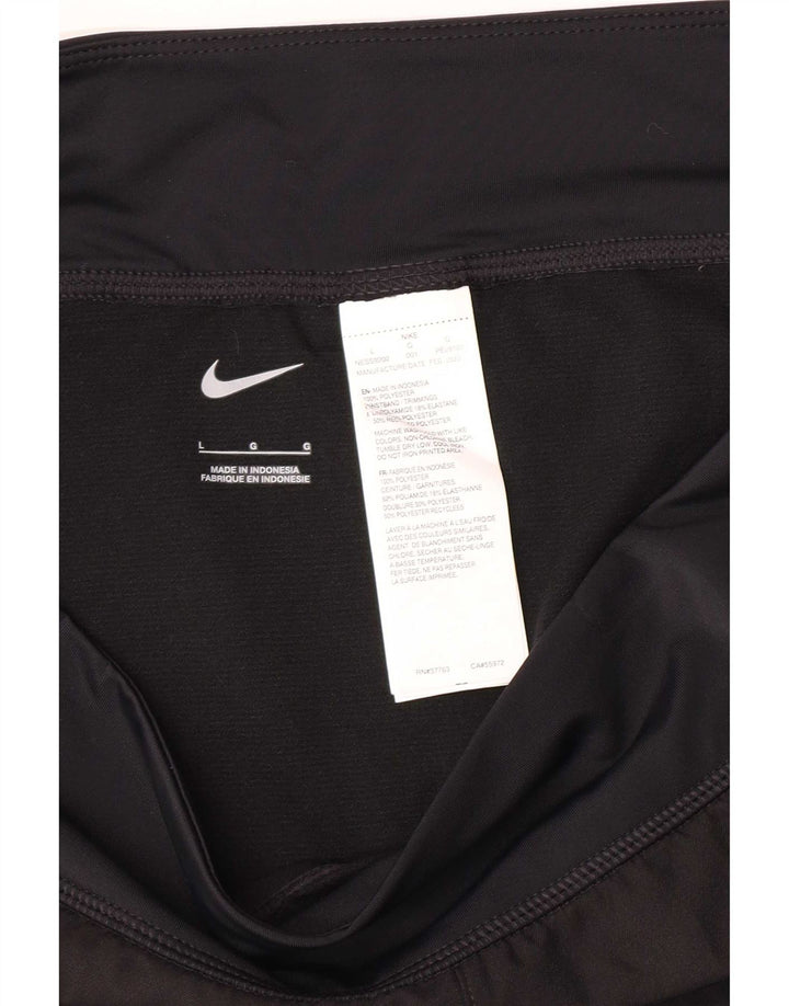 Damskie spodenki sportowe Nike UK 16, duże, czarne, poliestrowe