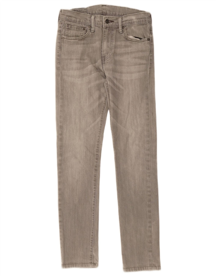 Damskie jeansy Levi's Skinny W29 L32 Szara bawełna