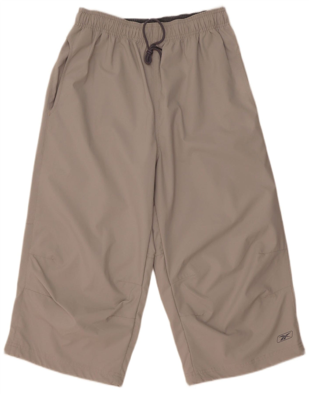 Męskie spodnie dresowe Reebok Capri, średnioszary poliester