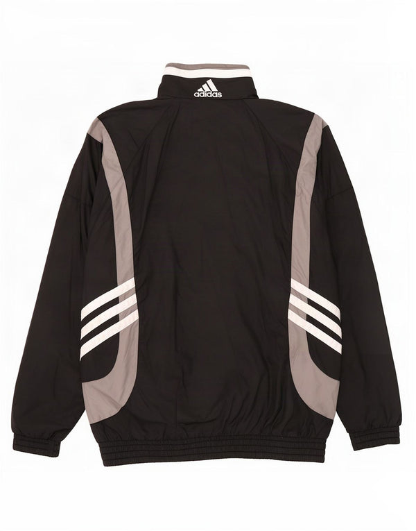 Męska kurtka dresowa Adidas UK 38/40 w kolorze średniej czarnej