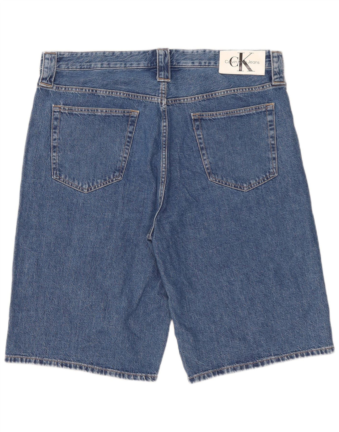 Męskie spodenki jeansowe Calvin Klein W36, duże, niebieskie, bawełniane