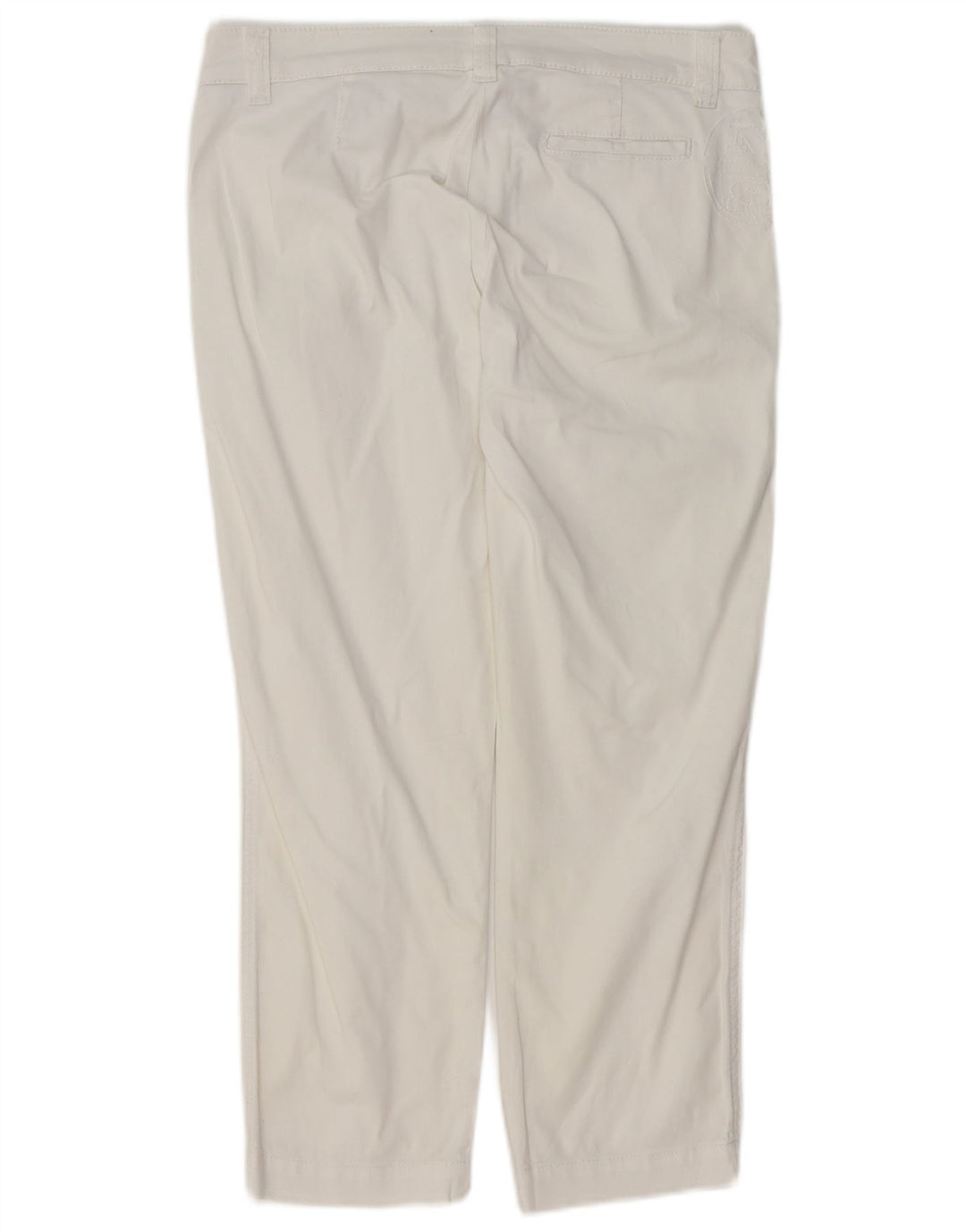 Spodnie damskie NORTH SAILS, proste, przycięte, EU 42, duże, W32, L24, białe