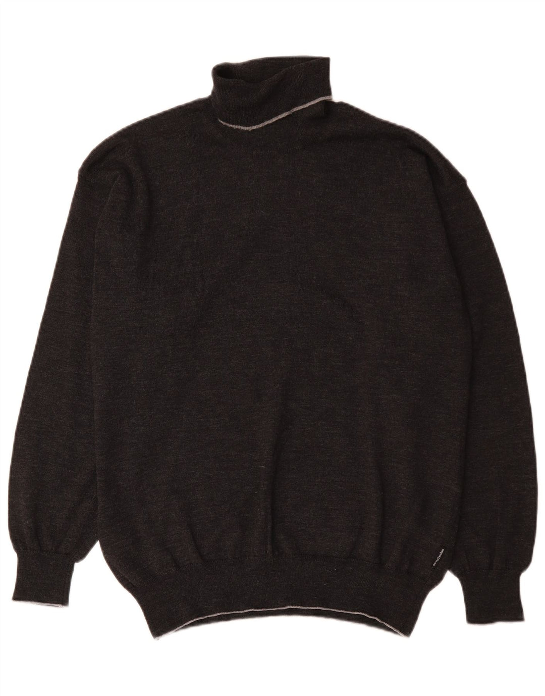 Męski sweter z golfem Sergio Tacchini, duży, szary