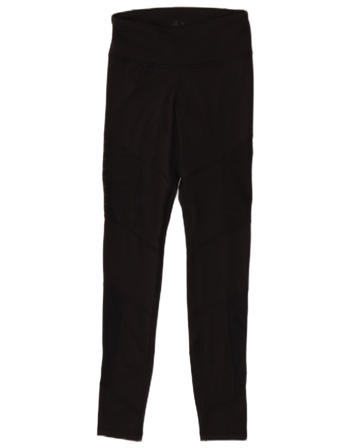 Damskie legginsy Reebok Speedwick UK 6 XS, czarny poliester