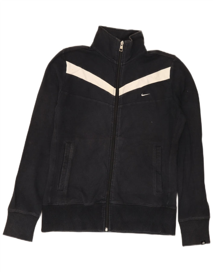 Damska bluza dresowa Nike UK 14, bawełna w kolorze średniej czerni