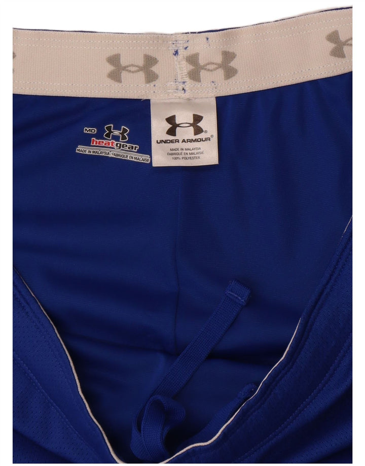 Męskie spodenki sportowe Under Armour Heat Gear, średnioniebieskie, poliestrowe