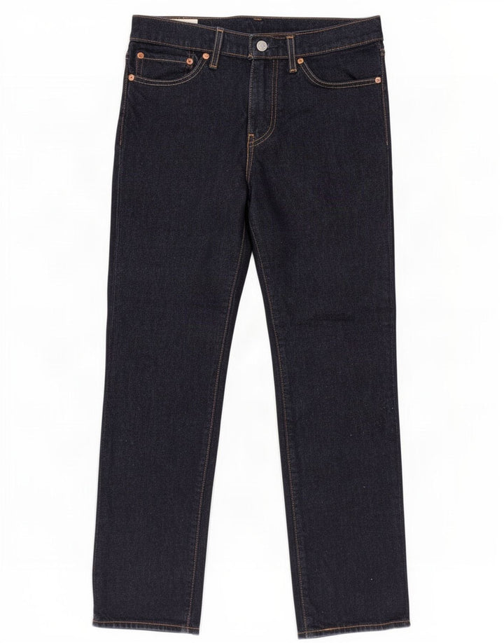 Męskie jeansy Levi's 511 Slim W31 L32 Granatowa bawełna