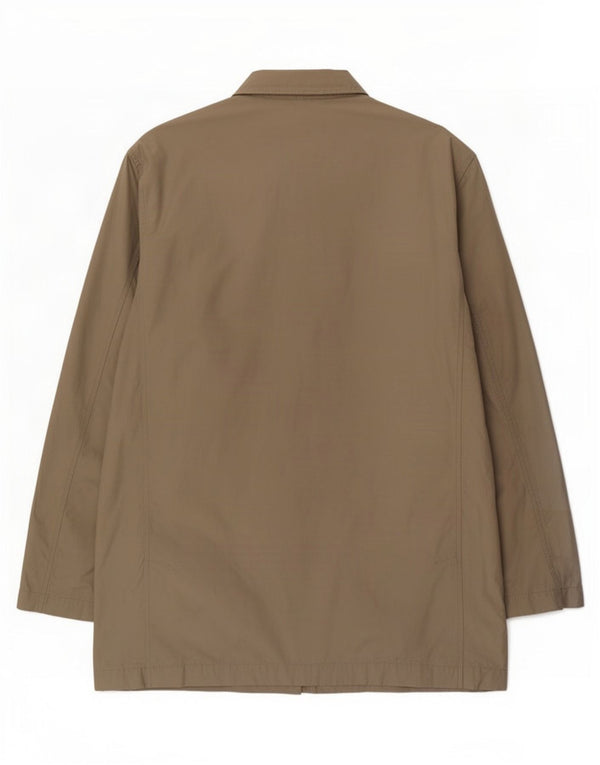 Płaszcz męski Zara UK 42 XL, bawełniany khaki