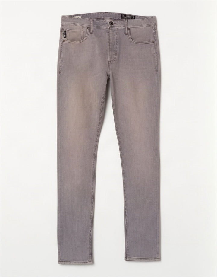Męskie jeansy Jack & Jones Tim Slim W30 L34 Szara bawełna