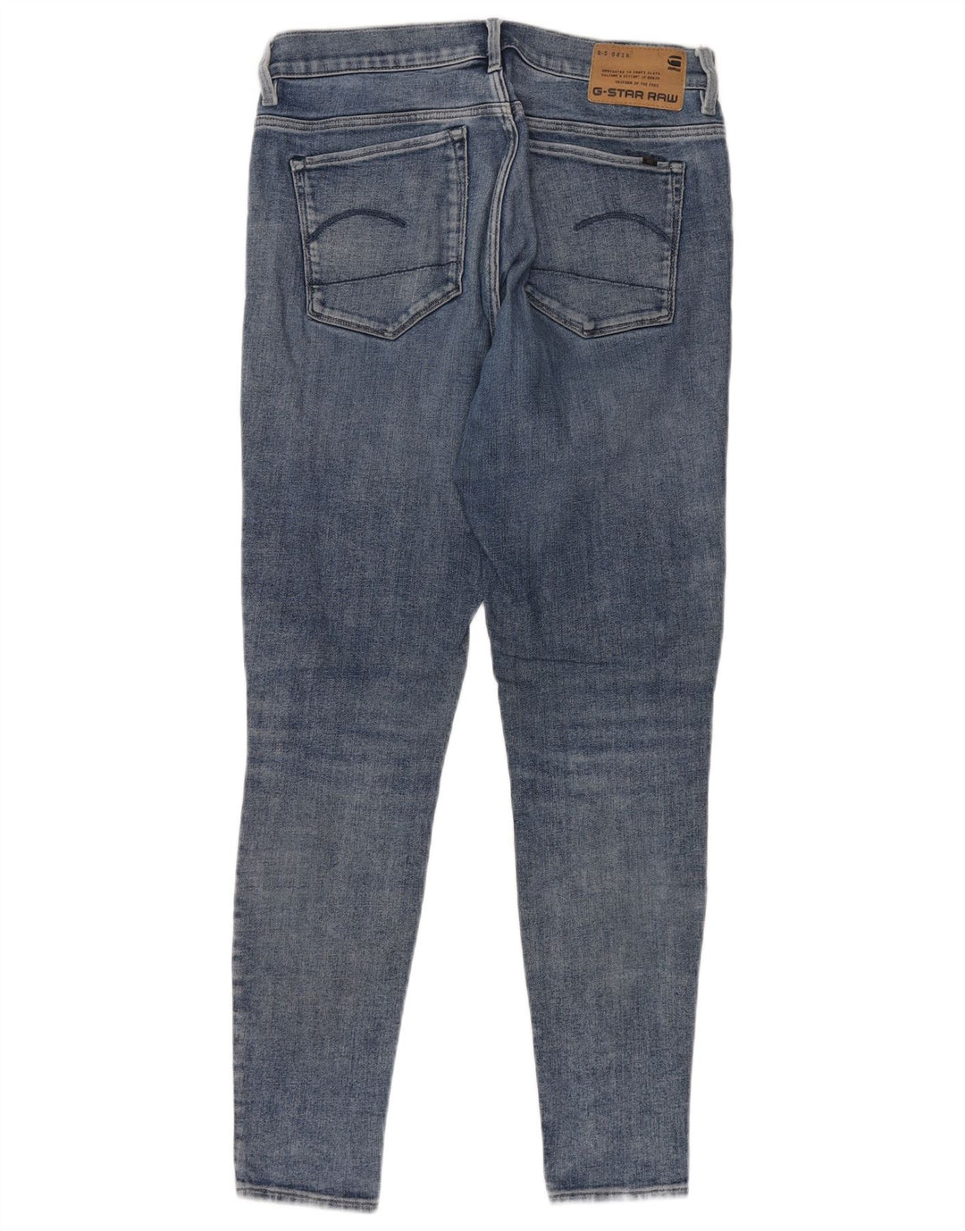 Damskie jeansy skinny G-STAR 3301 W30 L32 Niebieska bawełna