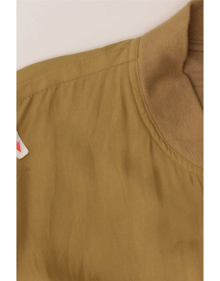 Męska kurtka bomber Paul & Shark UK 42 XL, żółty jedwab