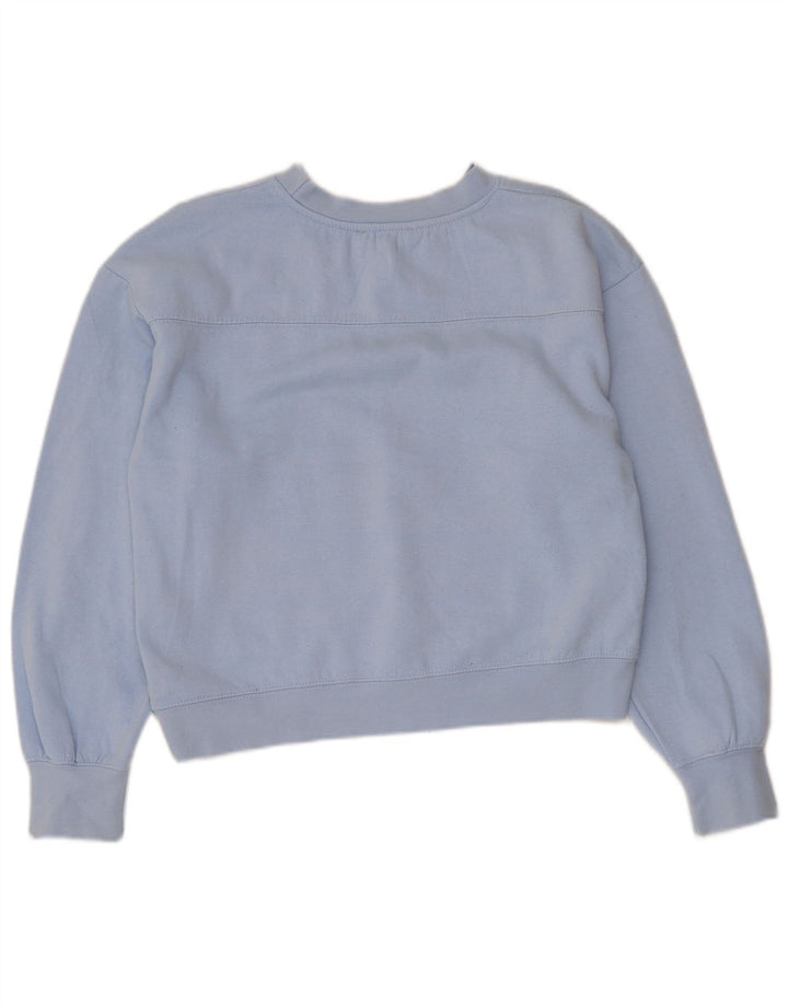 Damska bluza Zara Crop Sweter UK 10 Small Blue Polyester