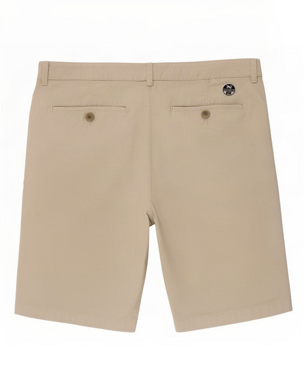 Męskie spodenki Chino North Sails XL W38, szare, bawełniane