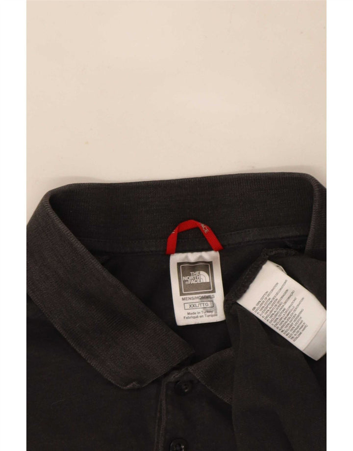 Męska koszulka polo The North Face 2XL, szara, bawełniana
