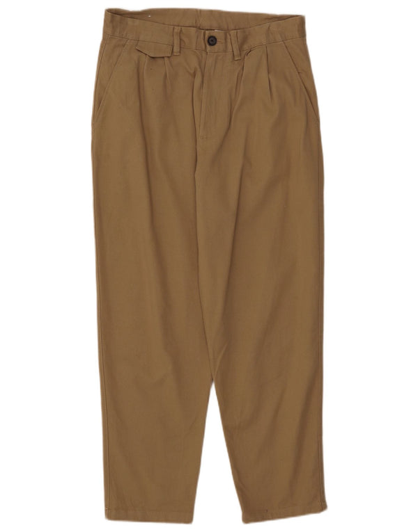 Męskie spodnie chino Zara EU 38 Small W30 L26 Beżowa bawełna