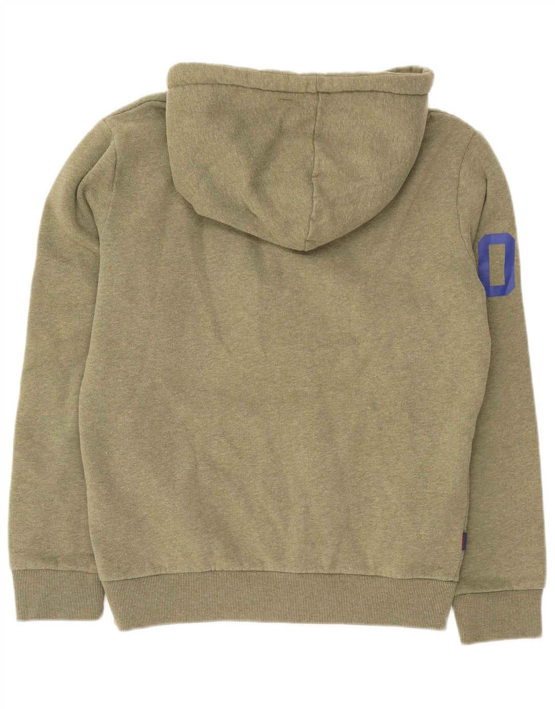 Damski sweter z kapturem Superdry Graphic, UK 14, średni zielony