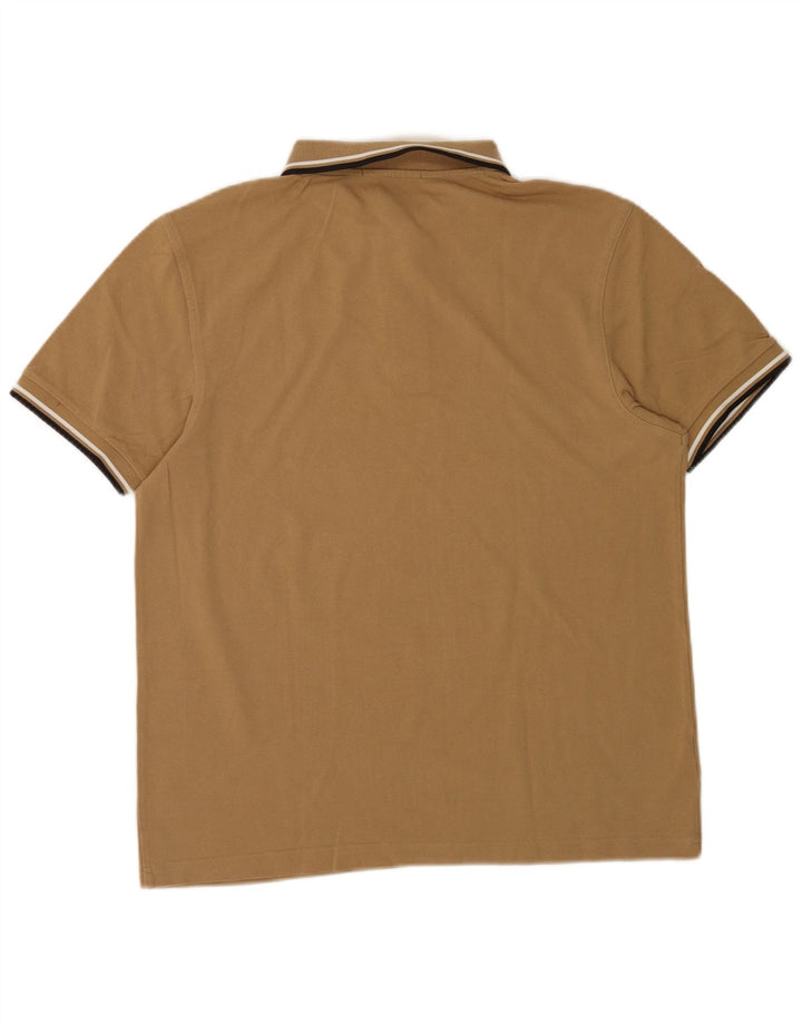 Męska koszulka polo Fred Perry, duża, beżowa, bawełniana