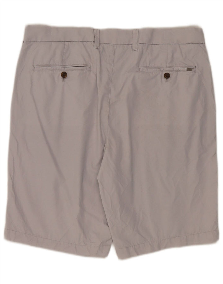 Męskie spodenki Chino Marks & Spencer W36, duże, szare, bawełniane