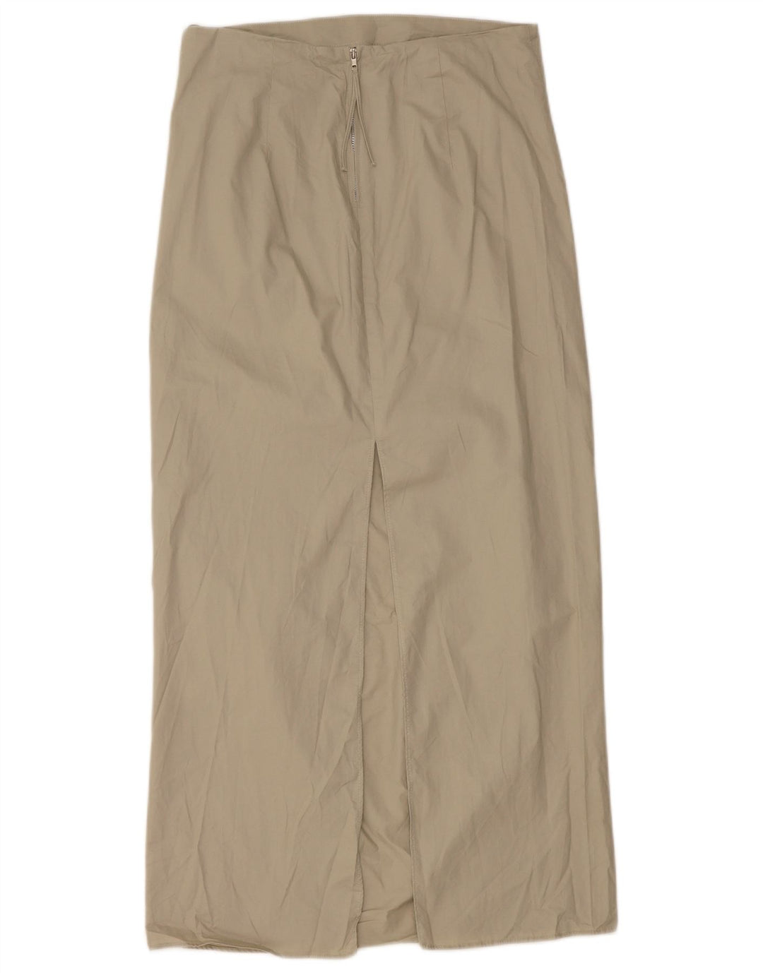 Spódnica damska Zara Maxi średnia W28 zielona bawełna
