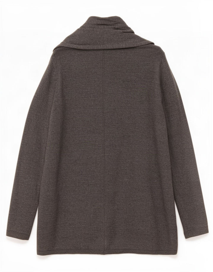 Sweter damski Zara z otwartym kardiganem UK 10 Small Grey