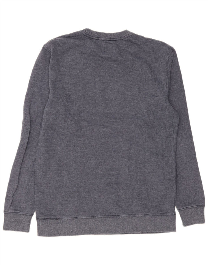 Męski sweter z grafiką Vans, średni granatowy, bawełniany