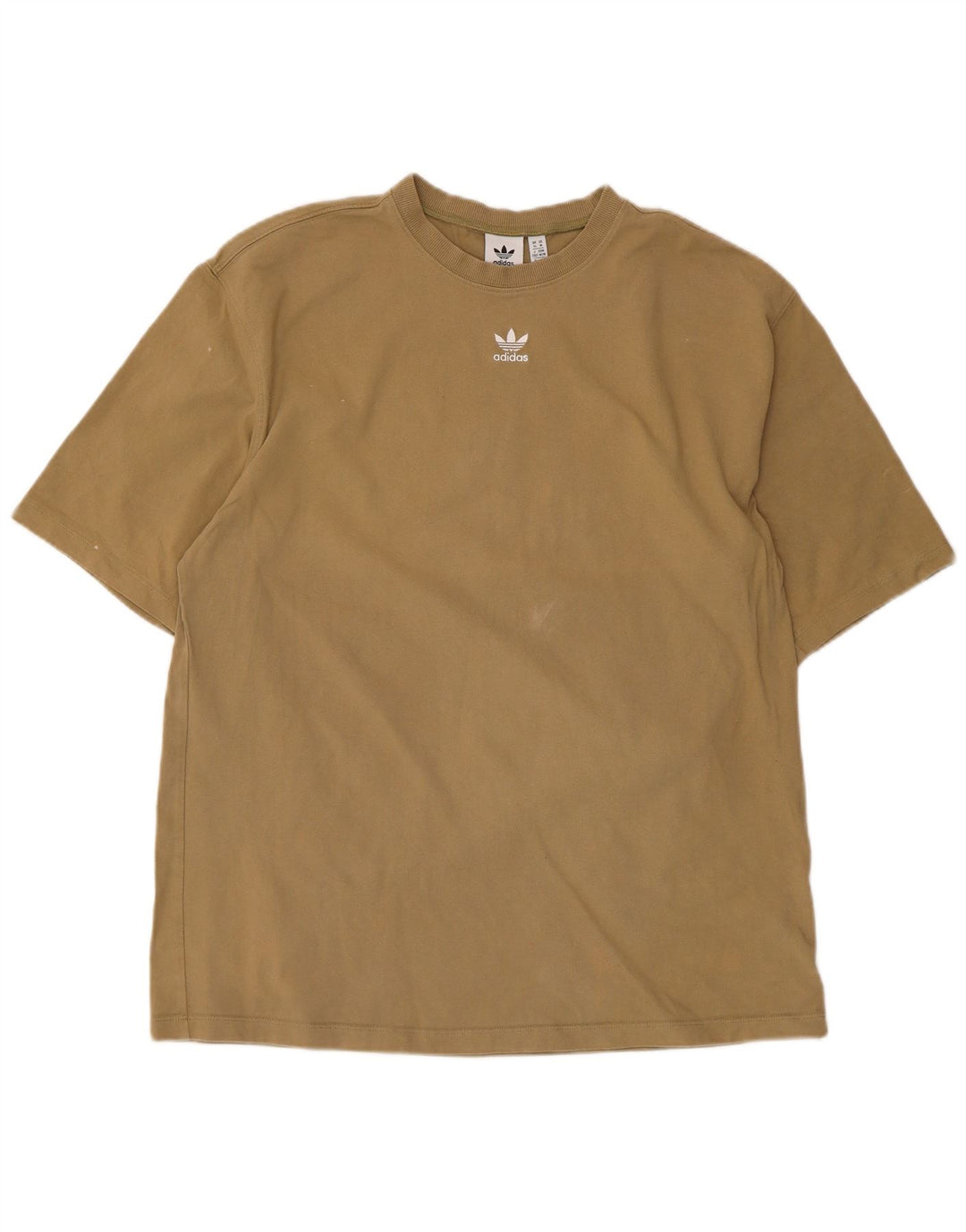 Damska koszulka Adidas Top UK 14 Medium Khaki Cotton