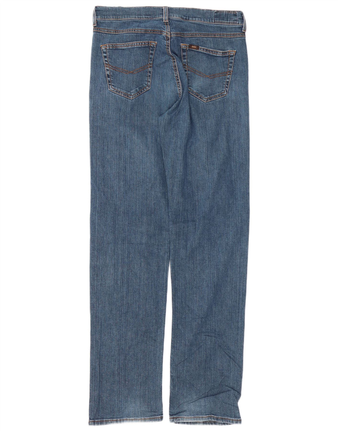 Męskie proste dżinsy Rifle W33 L33 Niebieskie bawełniane