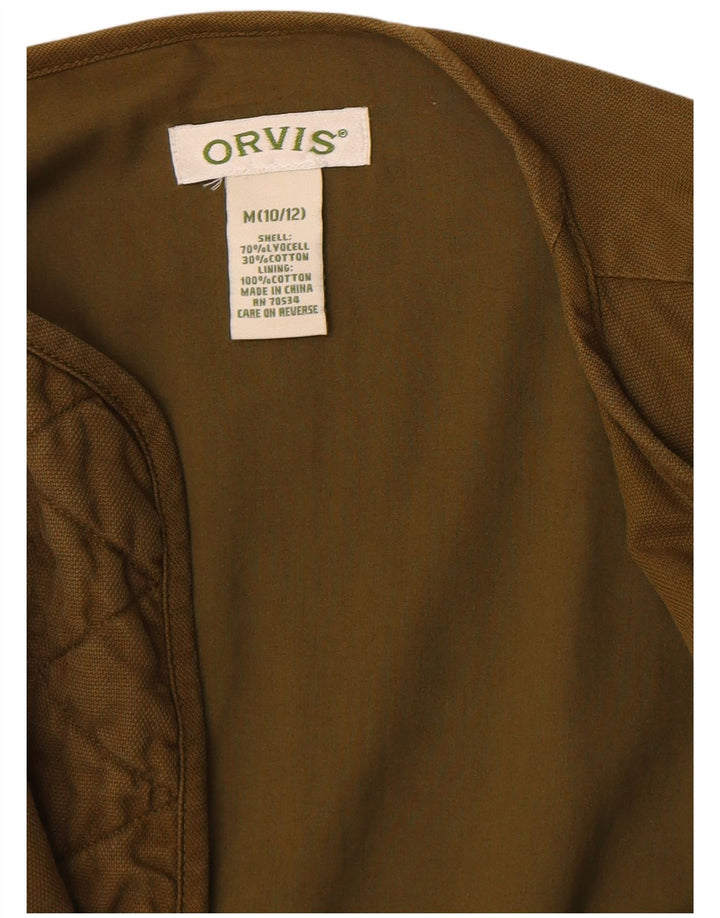 Damska otwarta marynarka Orvis US 10/12, średnia wiskoza khaki