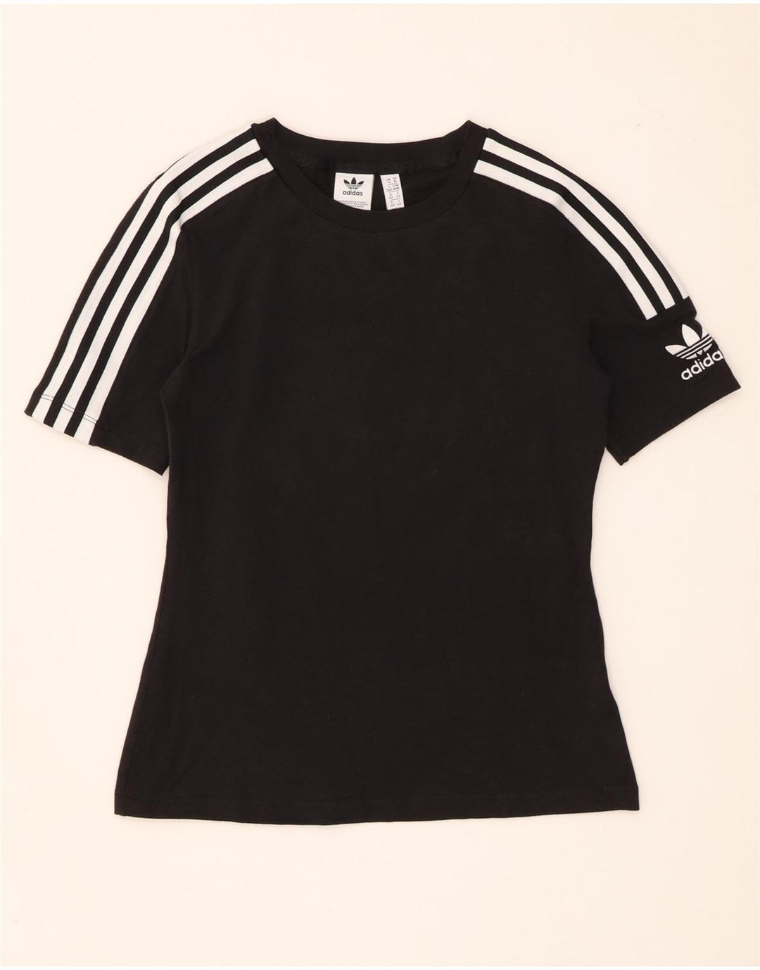 Damska koszulka Adidas Top UK 14 Średnia czarna bawełna