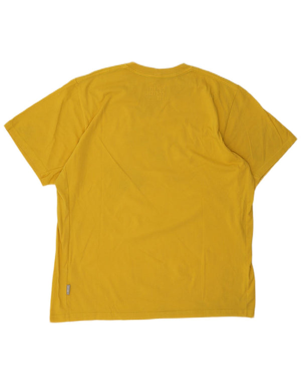 Męska koszulka Nike Dri Fit Graphic Top UK 42/44, duża, żółta