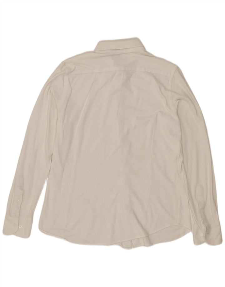 Koszula męska MASSIMO DUTTI, średnia biel
