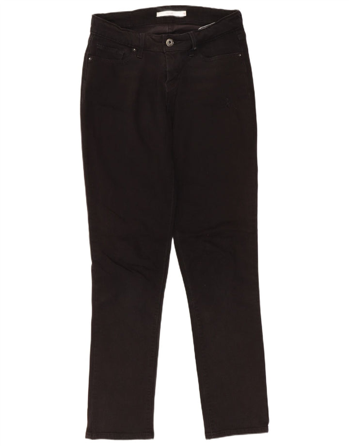 Damskie jeansy Levi's 712 Slim W26 L30 Czarna bawełna