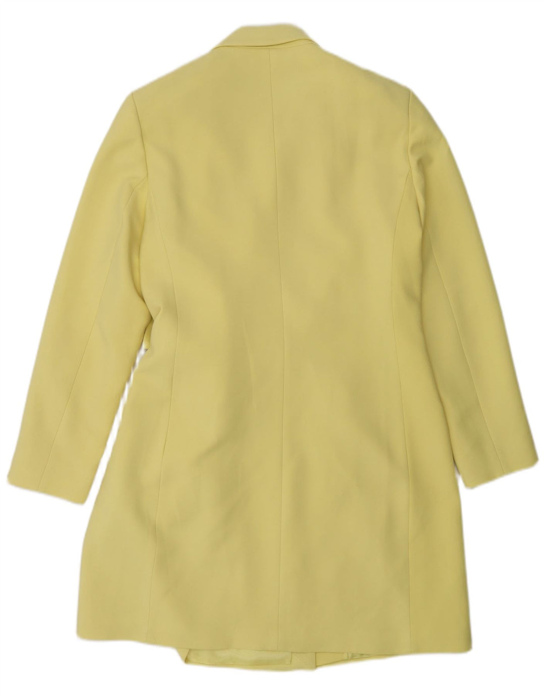 Płaszcz damski Massimo Dutti EU 42, duży, żółty, wiskoza